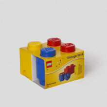 Контейнеры и ланч-боксы для школы room Copenhagen 40140001 ящик для игрушек Синий, Красный, Желтый