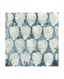 Trademark Global june Erica Vess Flower Stone Tile IV Canvas Art - 19.5