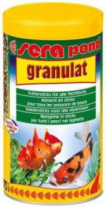 Корма для рыб sera Pond Granulat 1 L 07170