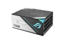 Блоки питания для компьютеров aSUS ROG THOR 1000P2-GAMING блок питания 1000 W 20+4 pin ATX Черный, Серебристый 90YE00L4-B0NA00