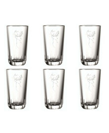 Купить посуда и приборы для сервировки стола La Roch&egrave;re: Majestic Stag 12 Ounce Double Old-Fashioned Glass, Set of 6