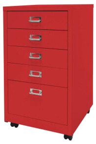 Filing cabinets in the office