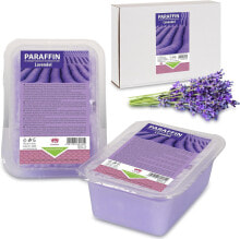 Парафиновые ванны Kosmetex Paraffin Lavender, Paraffin Wax for Paraffin Bath, 2 x 500 ml