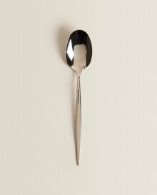 Serving spoon with extra-fine handle