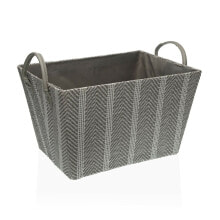 Basket Versa Grey Paper (26 x 22 x 36 cm)