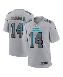 Nike men's Sam Darnold Gray Carolina Panthers Atmosphere Fashion Game Jersey