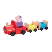 BANDAI Grandpa Wood Train Pig Peppa Pig