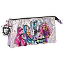 SAFTA Monster High Best Boos Triple Pencil Case