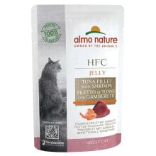 ALMO NATURE HFC Jelly Tuna And Shrimps 55g Wet Cat Food