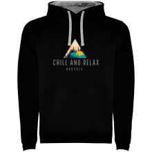 KRUSKIS Chill And Relax Two Colour Hoodie