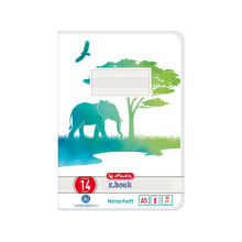 GREENline - Image - Green - White - A5 - 8 sheets - 80 g/m² - Lined paper