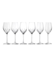 Waterford lismore Essence White Wine Glasses 14 Oz, Set of 6