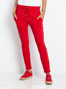 Спортивные штаны-RV-DR-3698.07X-красный