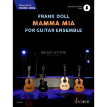 Schott Music Frank Doll: Mamma Mia For Guitar Ensemble