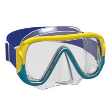 Masks and snorkels for scuba diving