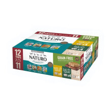 Купить товары для собак NATURO: NATURO Adult Multipack GF 400 Wet Dog Food 12 Units