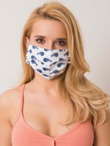 Женские маски защитная маска-KW-MO-JK78-бело-темно-синий