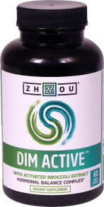 Витамины и БАДы для женщин Zhou DIM Active Комплекс для гормонального баланса 60 капсул