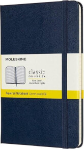 Moleskine Notes Classic 11,5x18 tw. kratka szafirowy niebieski