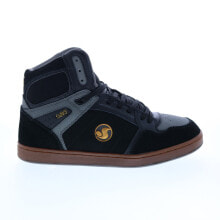 Мужские кроссовки и кеды DVS Honcho DVF0000333002 Mens Black Suede Skate Inspired Sneakers Shoes