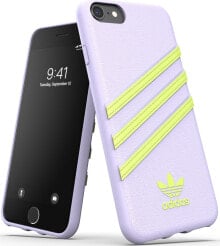 чехол силиконовый SS20 сиреневый с логотипом adidas