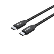 Купить компьютерные разъемы и переходники Unitek International: USB C кабель Unitek International 2 м - 480 Mbit/s - черный