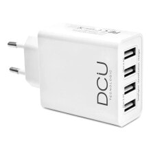 DCU Tecnologic Inteligent Charger ( X 4 Ports) 4.8A 2.4 A 5V