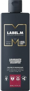 Shampoo zur Haarverdichtung - Label.m Amaranth Thickening Shampoo