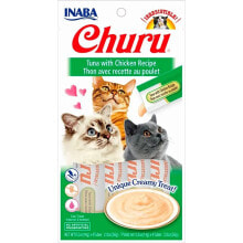 CHURU Tuna With Chicken Cat Snack 4x14g