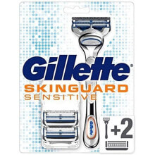 Купить мужские средства для бритья Gillette: GILLETTE Skinguard Pack Shake Machine H+3 shaver