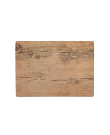 Melamine Wood Rectangle Tray, 14