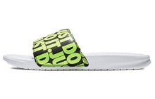 Nike Benassi Duo Slide 黑绿 拖鞋 / Спортивные тапочки Nike Benassi Duo Slide
