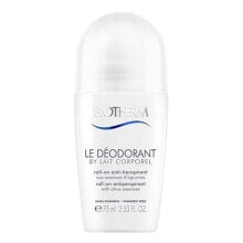 Antiperspirant roll-on without parabens (Lait Corporel Le Deodorant) 75 ml