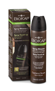 Biokap Nutricolor Delicato Spray Dark Brown Оттеночный спрей для волос, оттенок темно-каштановый 75 мл
