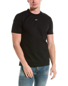 Черные мужские футболки и майки OFF-WHITE (Офф-Вайт)