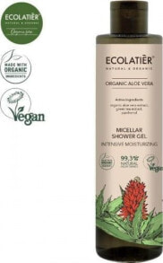 Средства для душа ecolatier Organic  Aloe Vera Shower Gel Интенсивно увлажняющий гель для душа с алое вера 350 мл