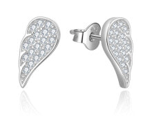 Женские ювелирные серьги silver earrings Angel Wings AGUP2610