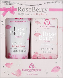 Bulgarian Rose Rose Berry - Duftset (Parfum Roll-on/9ml + Handcreme/75ml)