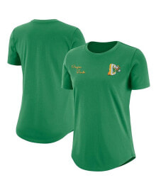 Nike women's Green Distressed Oregon Ducks Alternate Logo T-shirt