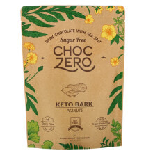ChocZero, Keto Bark, темный шоколад, с перечной мятой, 15 мини-пакетиков, 170 г (6 унций)