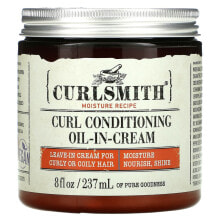 Curlsmith Curl Conditioning Oil-In-Cream Увлажняющий и питательный несмываемый крем для волос 237 мл