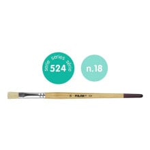 MILAN Flat ChungkinGr Bristle Paintbrush Series 524 No. 18