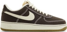 [CI9349-201] Mens Nike AIR FORCE 1 LOW '07 PRM 'CANVAS BAROQUE BROWN'