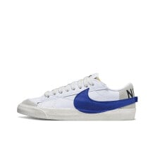 Nike Blazer Low '77 Jumbo 防滑轻便 低帮 板鞋 男款 白蓝 / Кроссовки Nike Blazer Low '77 Jumbo DQ8768-100