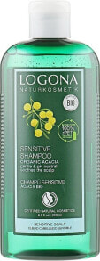 Shampoo für trockene und empfindliche Kopfhaut - Logona Hair Care Sensitive Shampoo Organic Acacia