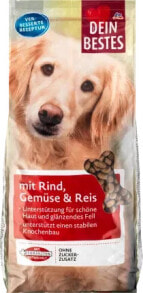 Trockenfutter Hund mit Rind, Gemüse & Reis, 3 kg