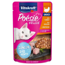 VITAKRAFT POESIE DELICE JUNIOR turkey wet food for cat 85g