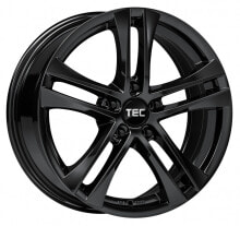 Колесный диск литой TEC Speedwheels AS4 black glossy 7.5x17 ET45 - LK5/112 ML72.5