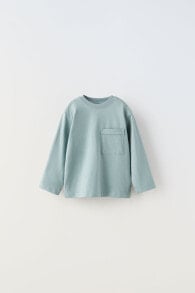 Plain t-shirt with pocket