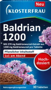 Baldrian 1200 Tabletten 30 St, 28,3 g